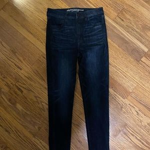 American Eagle Dark Blue Skinny Jeans